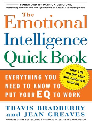 The Emotional Intelligence Quick Book - ebook